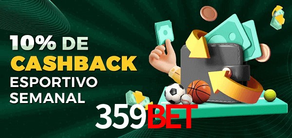 10% de bônus de cashback na 359bet